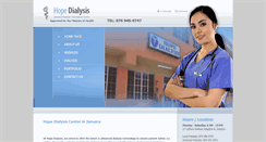 Desktop Screenshot of hopedialysisja.org