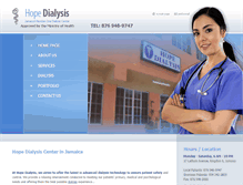Tablet Screenshot of hopedialysisja.org